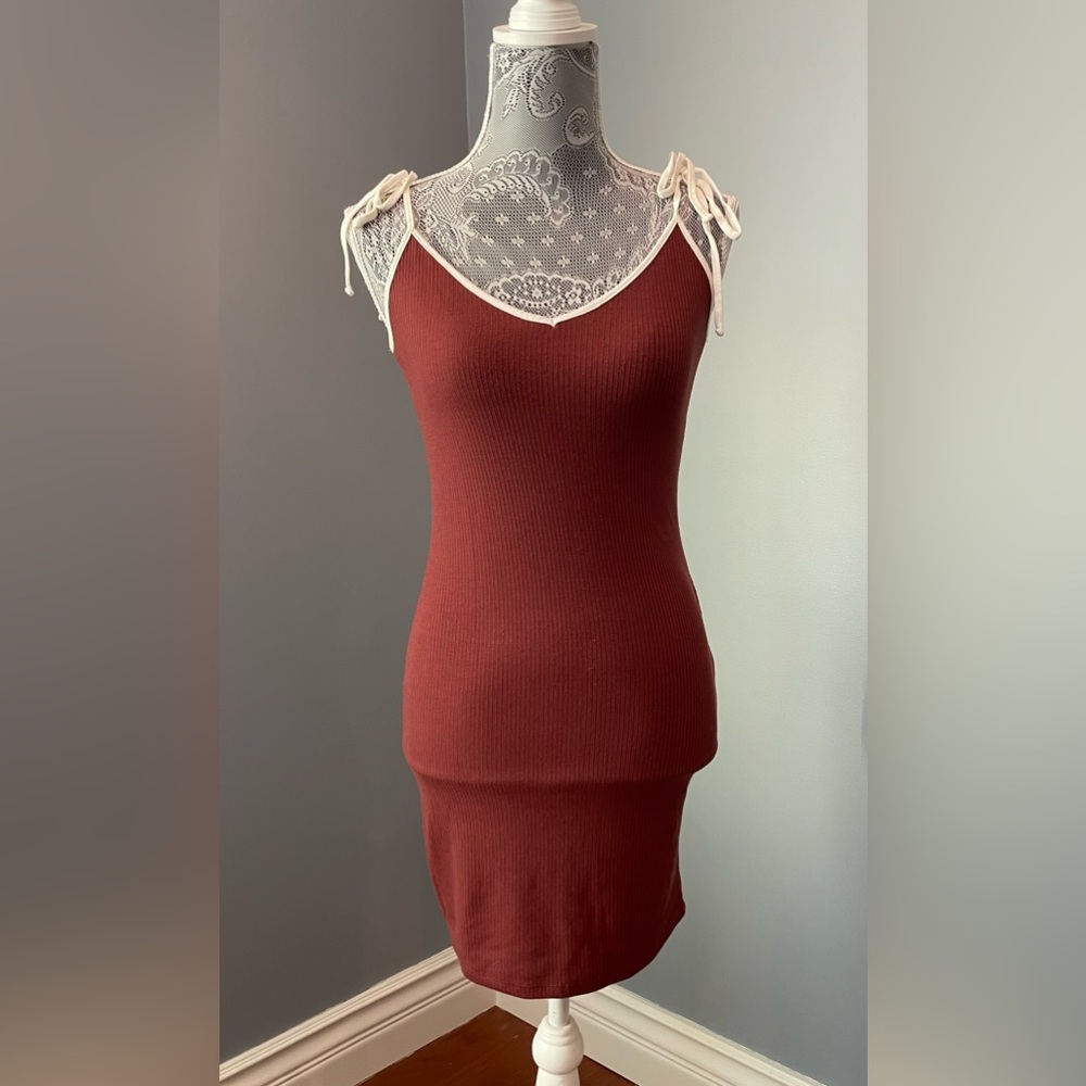 Forever 21 Ribbed Mini Dress - Picture 2 of 6